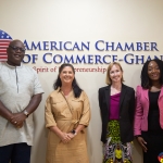 U.S. Embassy Commercial Counselor Rachel Kreissl visits AmCham Ghana